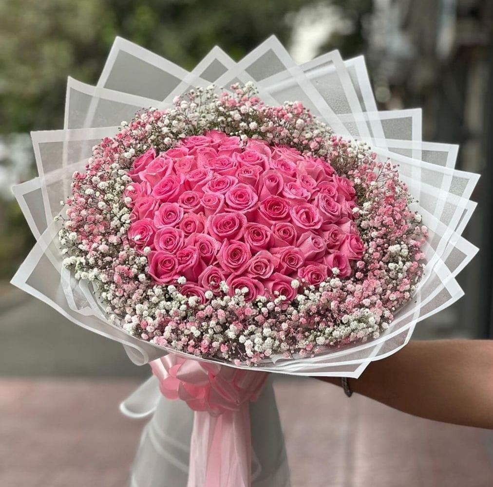Deluxe pink boquet