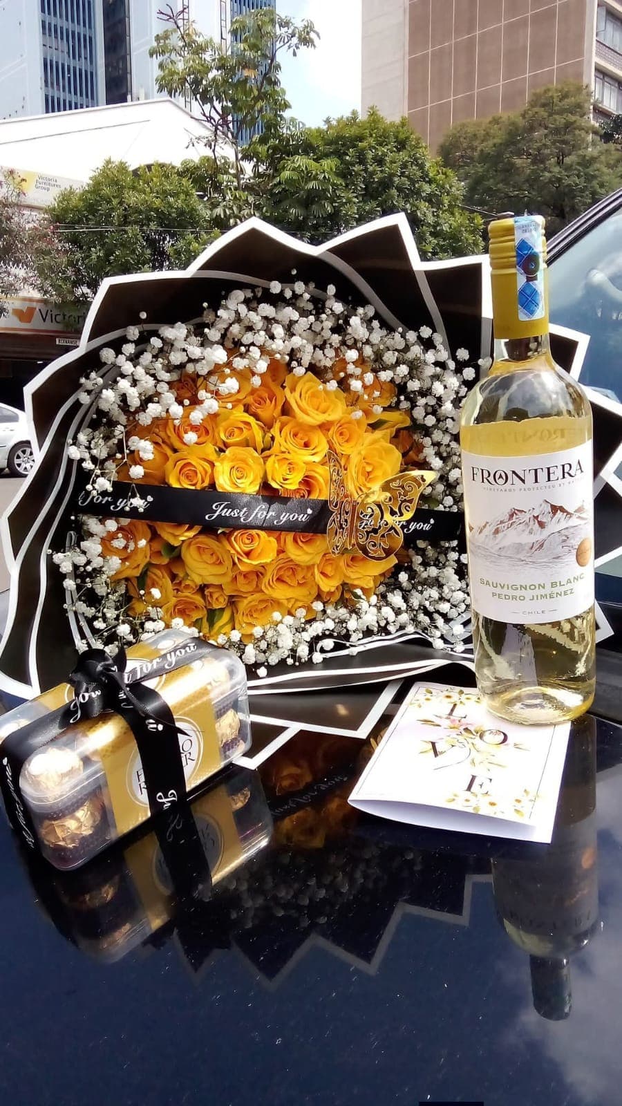 Sunkissed combo boquet